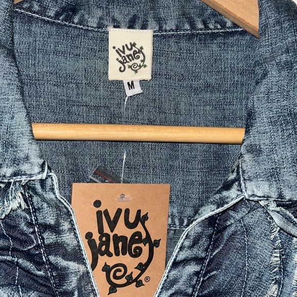 Ivy Jane indigo perry top - Picture 3 of 5